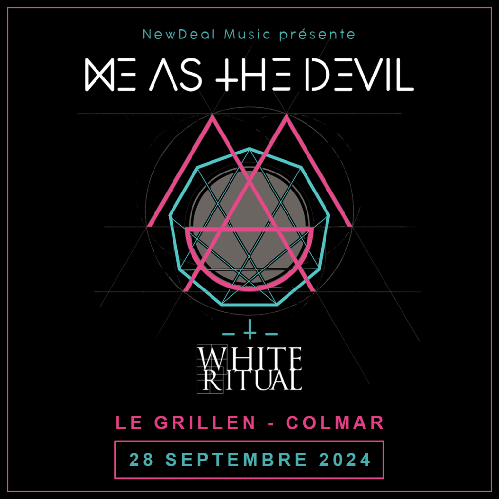 WHITE RITUAL et ME AS THE DEVIL en Concert : Une Soirée Darkwave et Post-Metal Mystique
